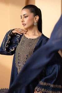 Maria B | Luxury Formals | MST-EF26-11-Blue by Maria B - Designer Dress  - Type : Ladies Clothes - Available at Libayah - 100% Original 