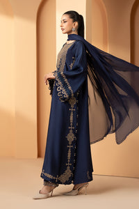 Maria B | Luxury Formals | MST-EF26-11-Blue by Maria B - Designer Dress  - Type : Ladies Clothes - Available at Libayah - 100% Original 