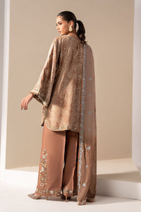 Maria B | Luxury Formals | MST-EF26-18-Brown by Maria B - Designer Dress  - Type : Ladies Clothes - Available at Libayah - 100% Original 