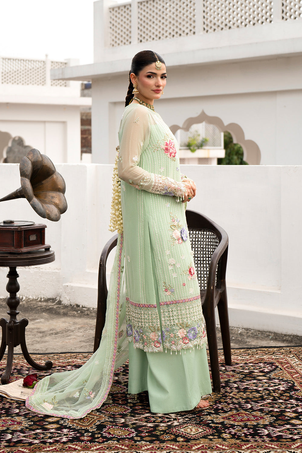 Maryum n Maria | Farda Formals | ZUMRUT by Maryum n Maria - Designer Dress  - Type : Ladies Clothes - Available at Libayah - 100% Original 