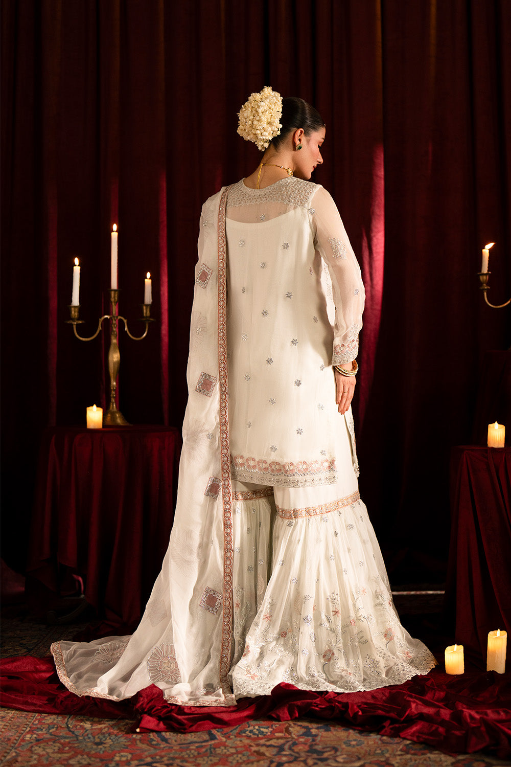 Maryum n Maria | Farda Formals | BEYAZ by Maryum n Maria - Designer Dress  - Type : Ladies Clothes - Available at Libayah - 100% Original 
