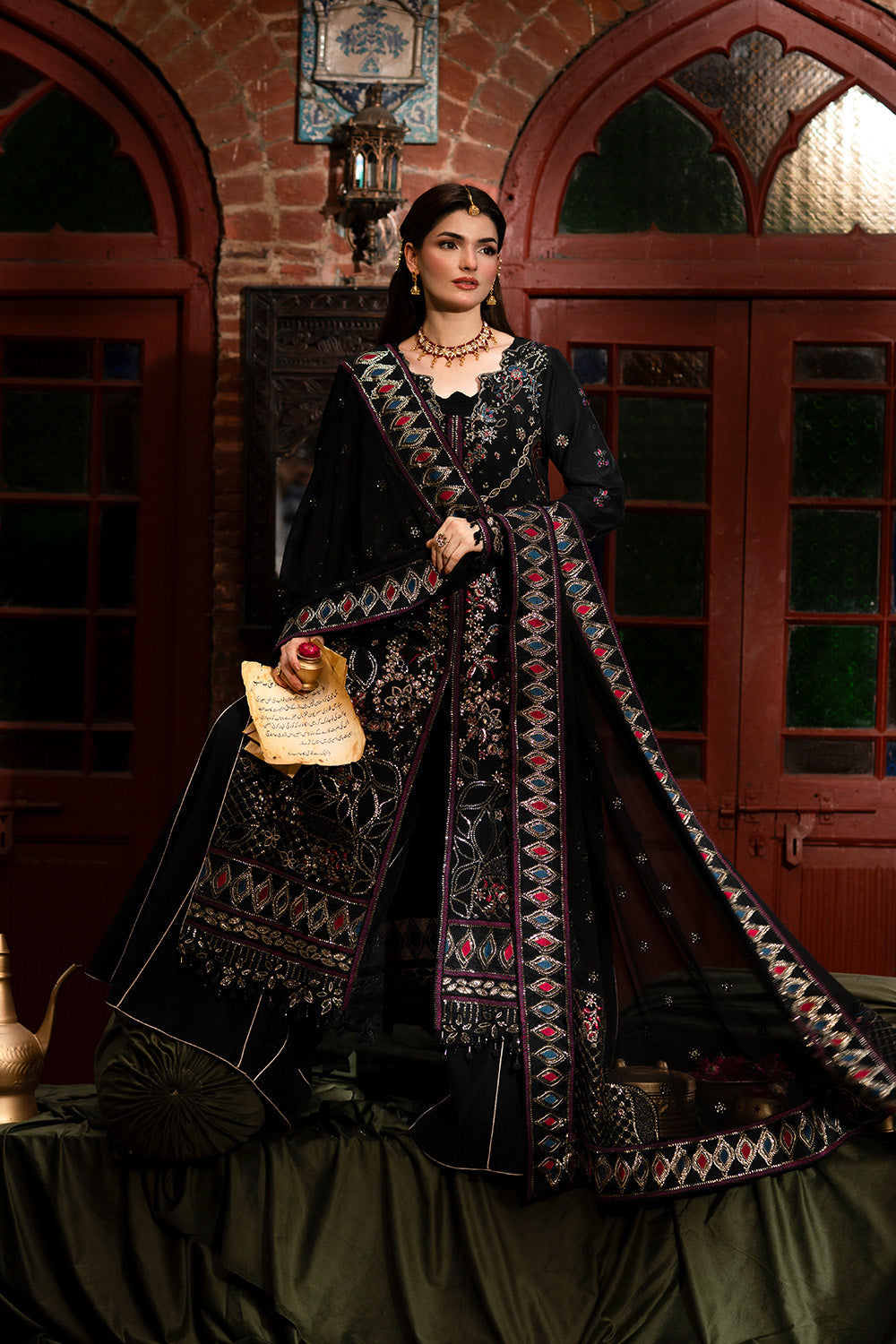 Maryum n Maria | Farda Formals | GECE by Maryum n Maria - Designer Dress  - Type : Ladies Clothes - Available at Libayah - 100% Original 