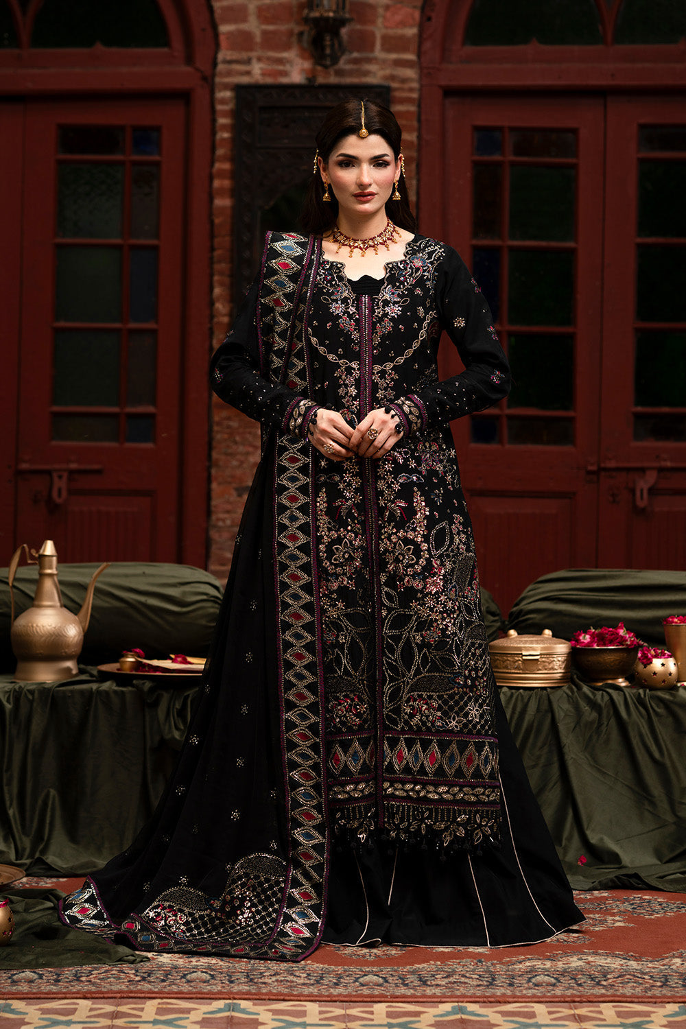 Maryum n Maria | Farda Formals | GECE by Maryum n Maria - Designer Dress  - Type : Ladies Clothes - Available at Libayah - 100% Original 
