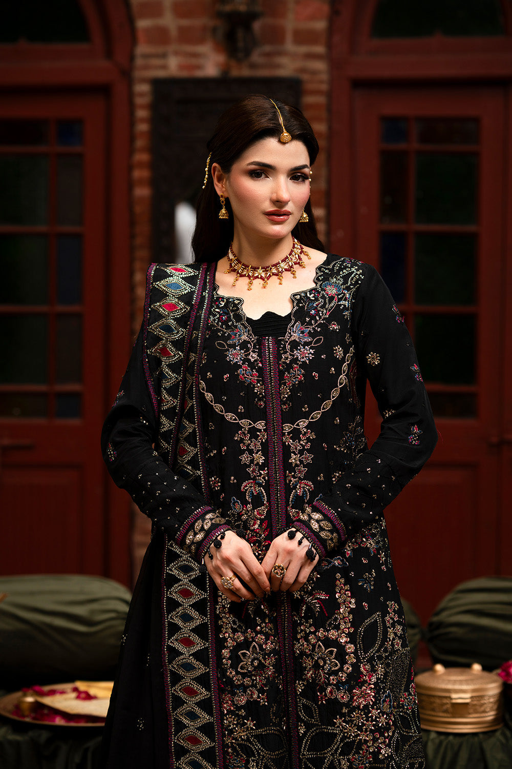 Maryum n Maria | Farda Formals | GECE by Maryum n Maria - Designer Dress  - Type : Ladies Clothes - Available at Libayah - 100% Original 