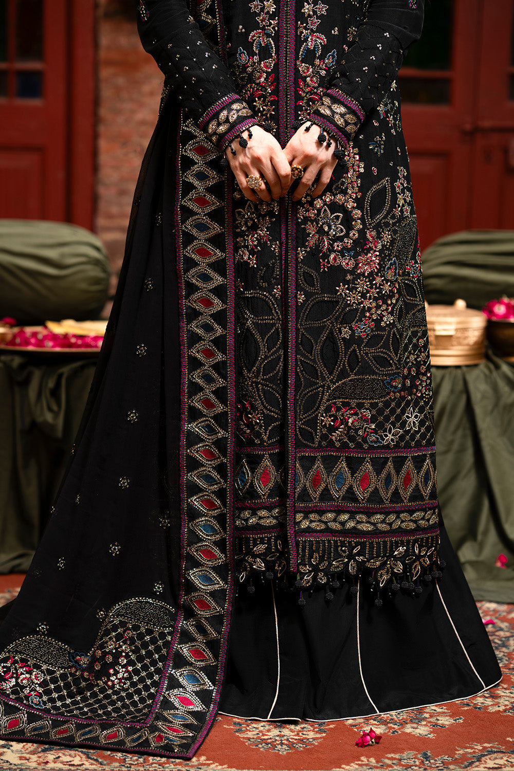Maryum n Maria | Farda Formals | GECE by Maryum n Maria - Designer Dress  - Type : Ladies Clothes - Available at Libayah - 100% Original 