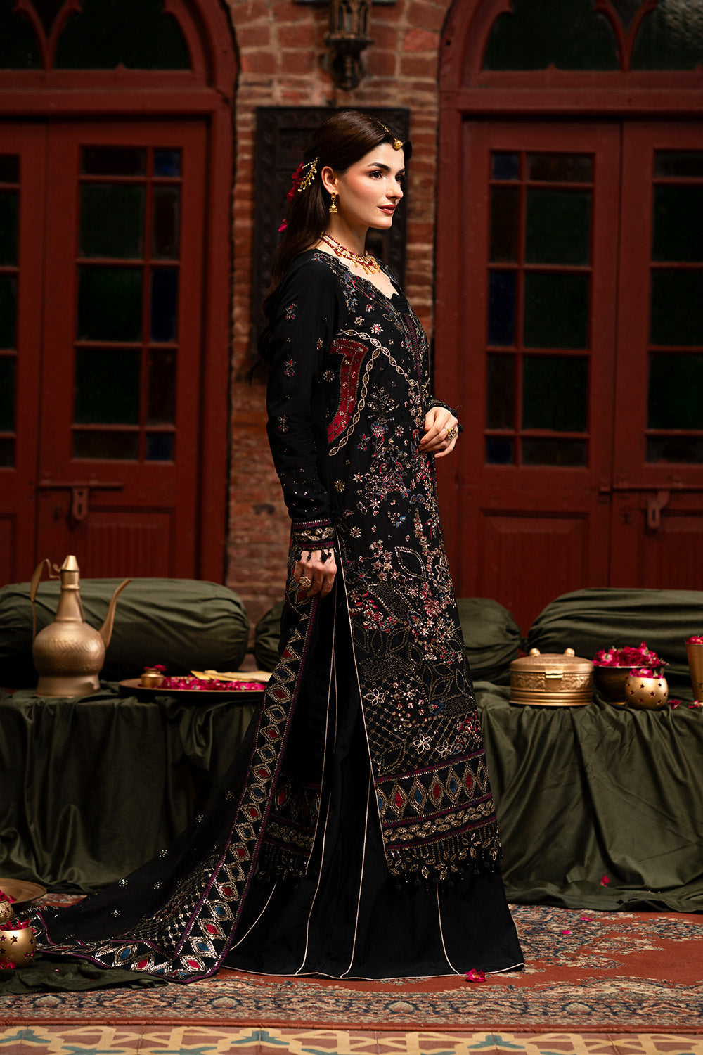Maryum n Maria | Farda Formals | GECE by Maryum n Maria - Designer Dress  - Type : Ladies Clothes - Available at Libayah - 100% Original 
