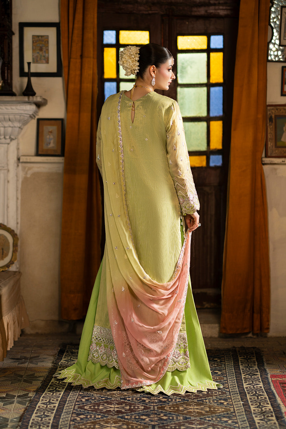 Maryum n Maria | Farda Formals | ALTIN by Maryum n Maria - Designer Dress  - Type : Ladies Clothes - Available at Libayah - 100% Original 