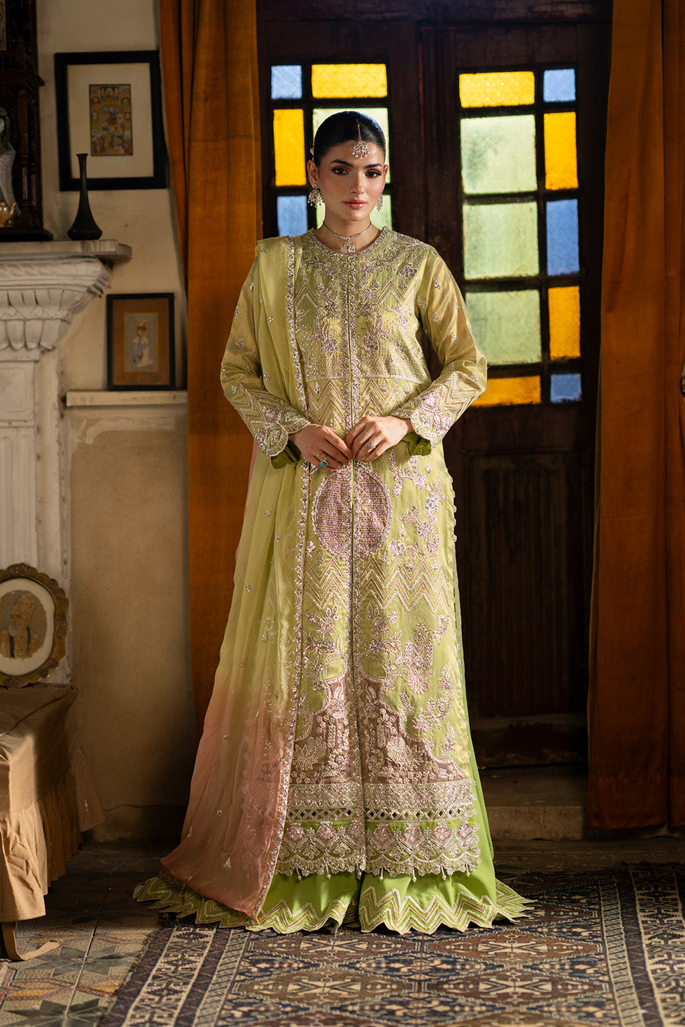 Maryum n Maria | Farda Formals | ALTIN by Maryum n Maria - Designer Dress  - Type : Ladies Clothes - Available at Libayah - 100% Original 
