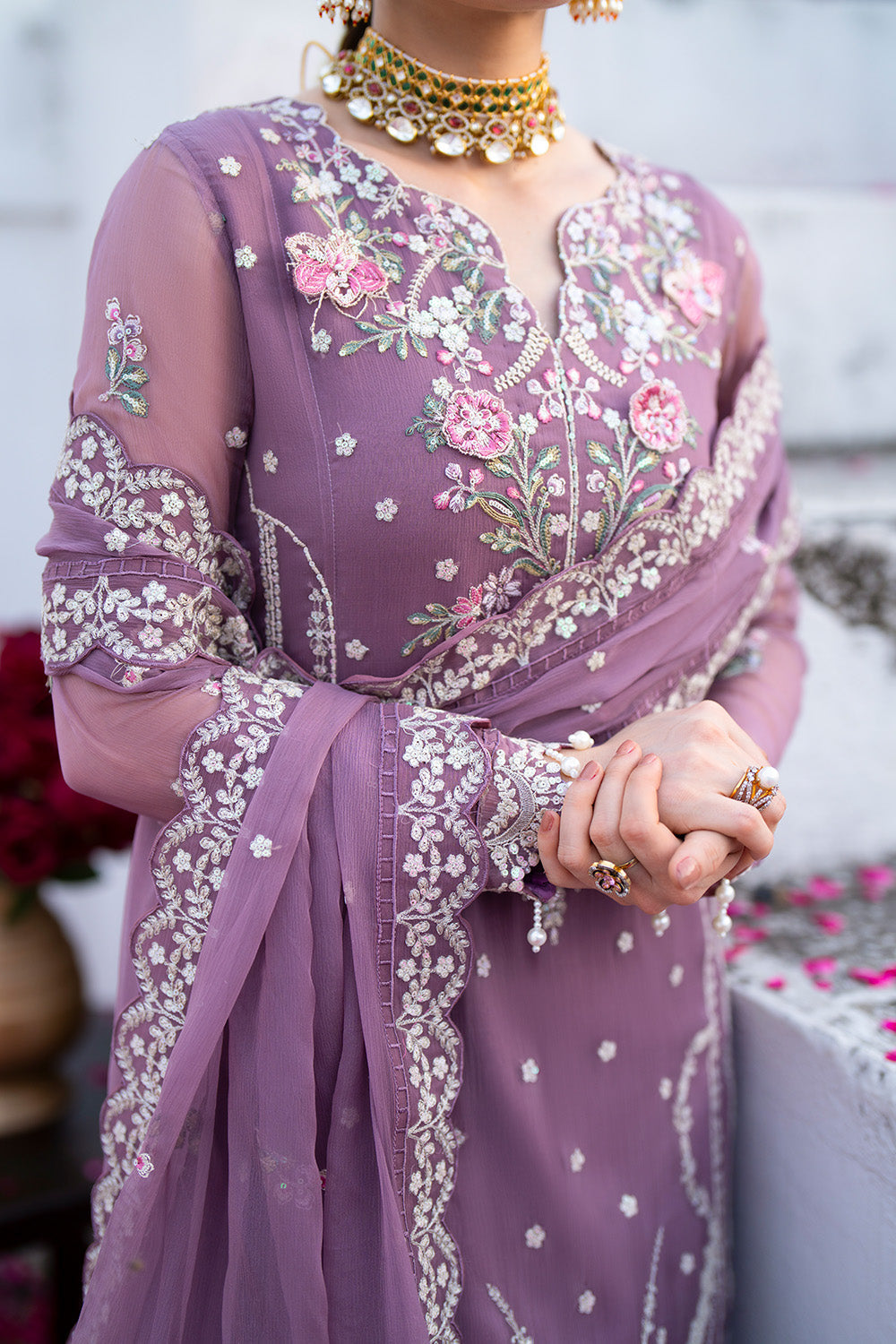 Maryum n Maria | Farda Formals | LAVANTA by Maryum n Maria - Designer Dress  - Type : Ladies Clothes - Available at Libayah - 100% Original 