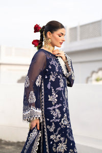 Maryum n Maria | Farda Formals | LACIVERT by Maryum n Maria - Designer Dress  - Type : Ladies Clothes - Available at Libayah - 100% Original 