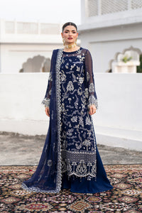 Maryum n Maria | Farda Formals | LACIVERT by Maryum n Maria - Designer Dress  - Type : Ladies Clothes - Available at Libayah - 100% Original 