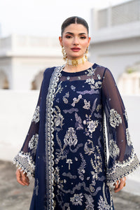 Maryum n Maria | Farda Formals | LACIVERT by Maryum n Maria - Designer Dress  - Type : Ladies Clothes - Available at Libayah - 100% Original 