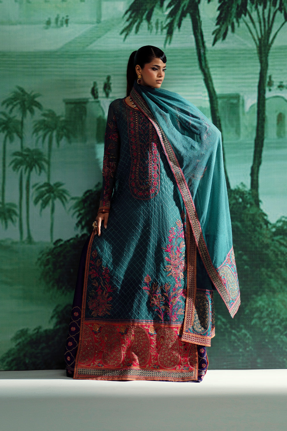 Maryum N Maria | Mushal Formals | AMEELIE - MSU5542 by Maryum N Maria - Designer Dress  - Type : Ladies Clothes - Available at Libayah - 100% Original 