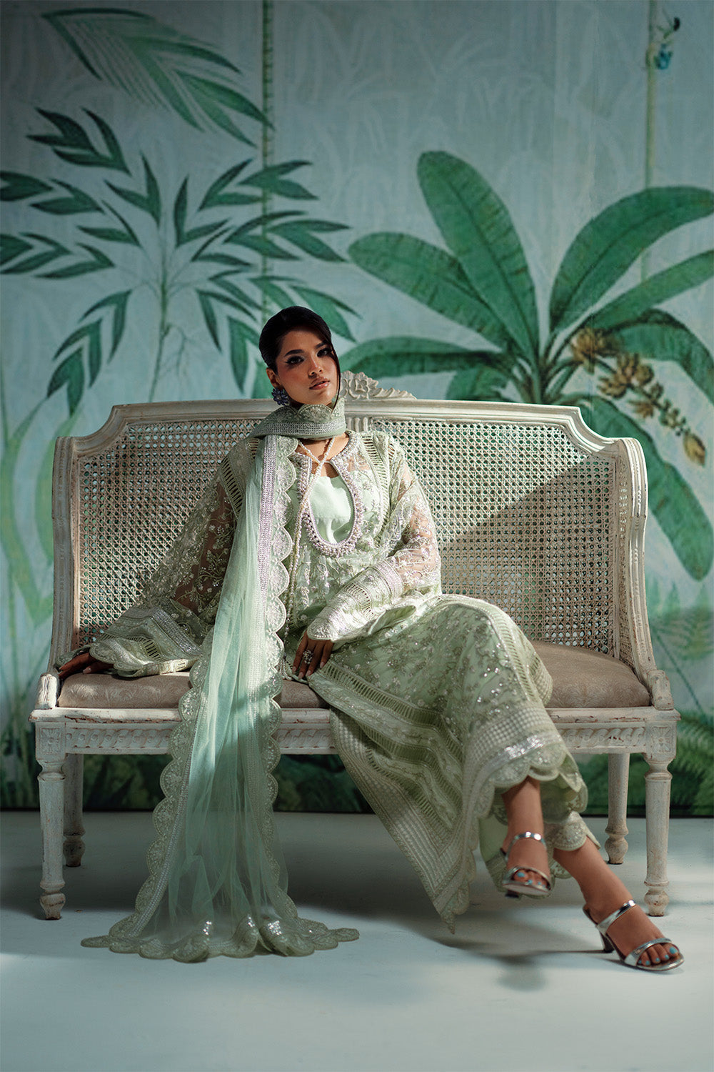 Maryum N Maria | Mushal Formals | CAMELIA - MSU5544 by Maryum N Maria - Designer Dress  - Type : Ladies Clothes - Available at Libayah - 100% Original 