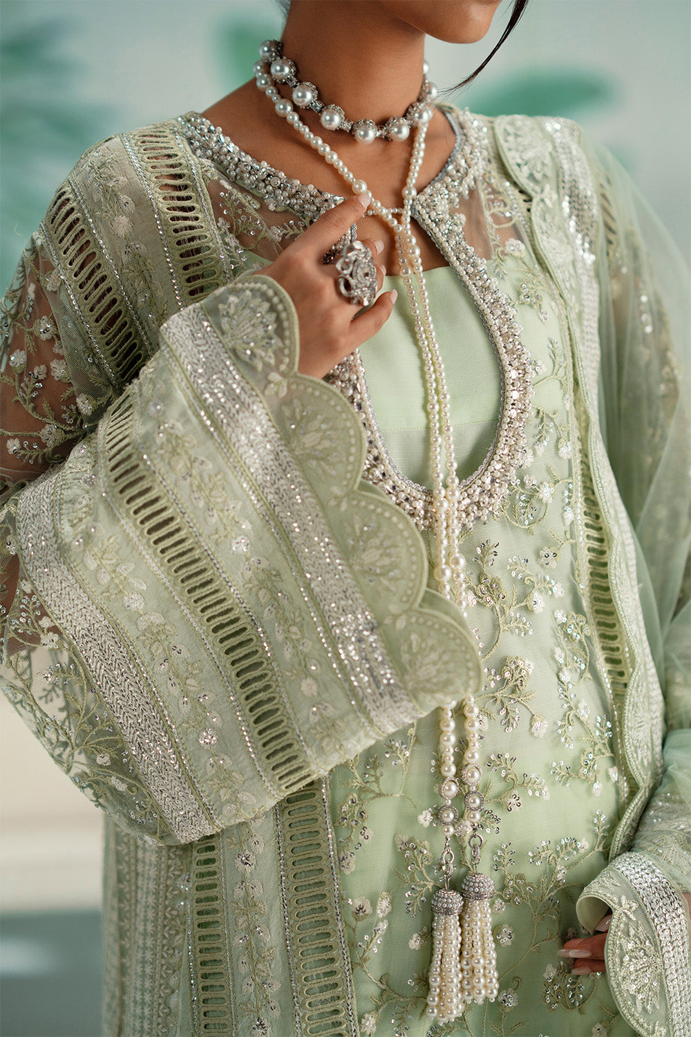 Maryum N Maria | Mushal Formals | CAMELIA - MSU5544 by Maryum N Maria - Designer Dress  - Type : Ladies Clothes - Available at Libayah - 100% Original 