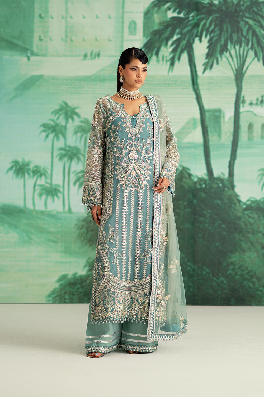 Maryum N Maria | Mushal Formals | GENEVIEVE - MSU5545 by Maryum N Maria - Designer Dress  - Type : Ladies Clothes - Available at Libayah - 100% Original 