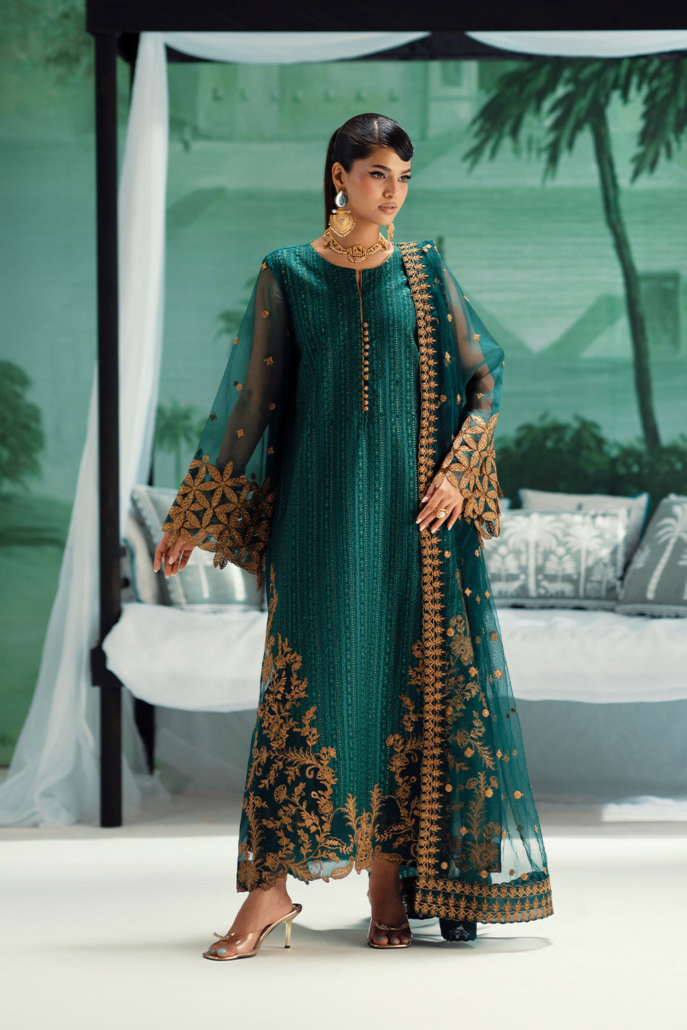 Maryum N Maria | Mushal Formals | SEPHORA - MSU5547 by Maryum N Maria - Designer Dress  - Type : Ladies Clothes - Available at Libayah - 100% Original 