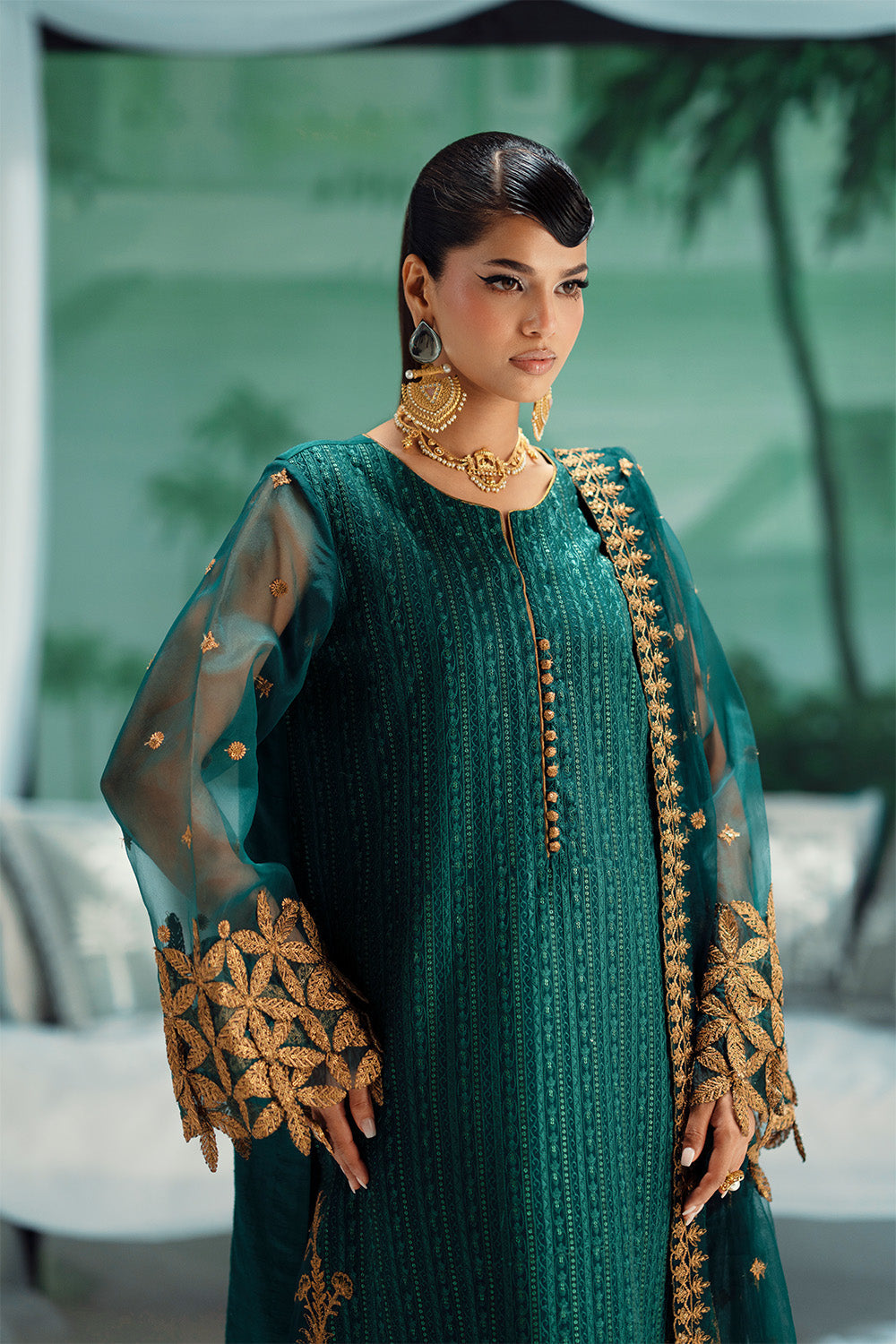 Maryum N Maria | Mushal Formals | SEPHORA - MSU5547 by Maryum N Maria - Designer Dress  - Type : Ladies Clothes - Available at Libayah - 100% Original 