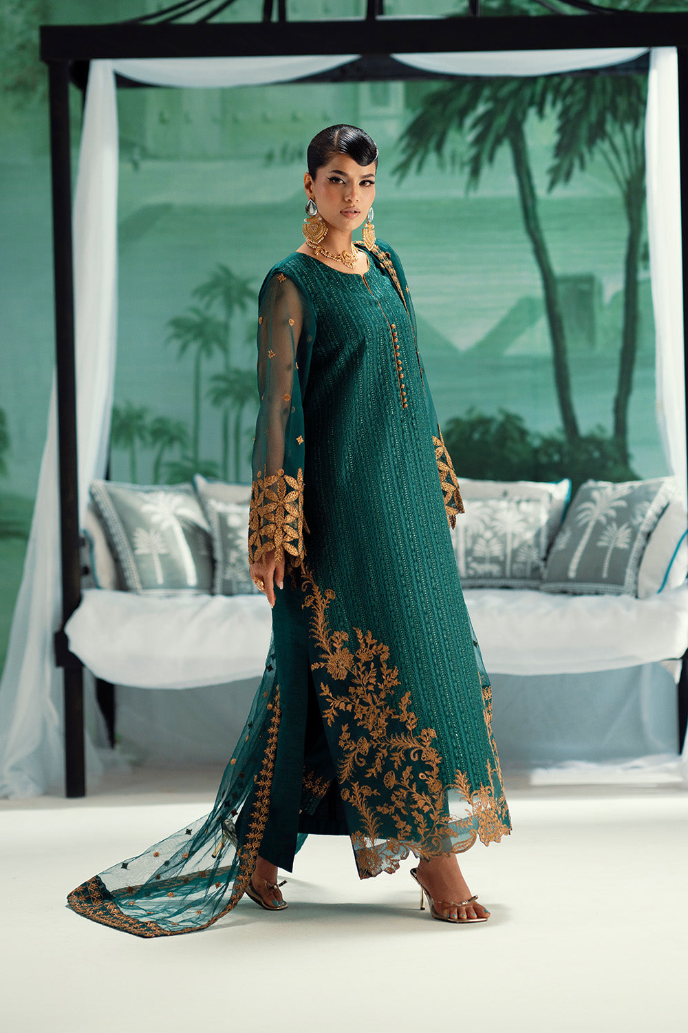 Maryum N Maria | Mushal Formals | SEPHORA - MSU5547 by Maryum N Maria - Designer Dress  - Type : Ladies Clothes - Available at Libayah - 100% Original 