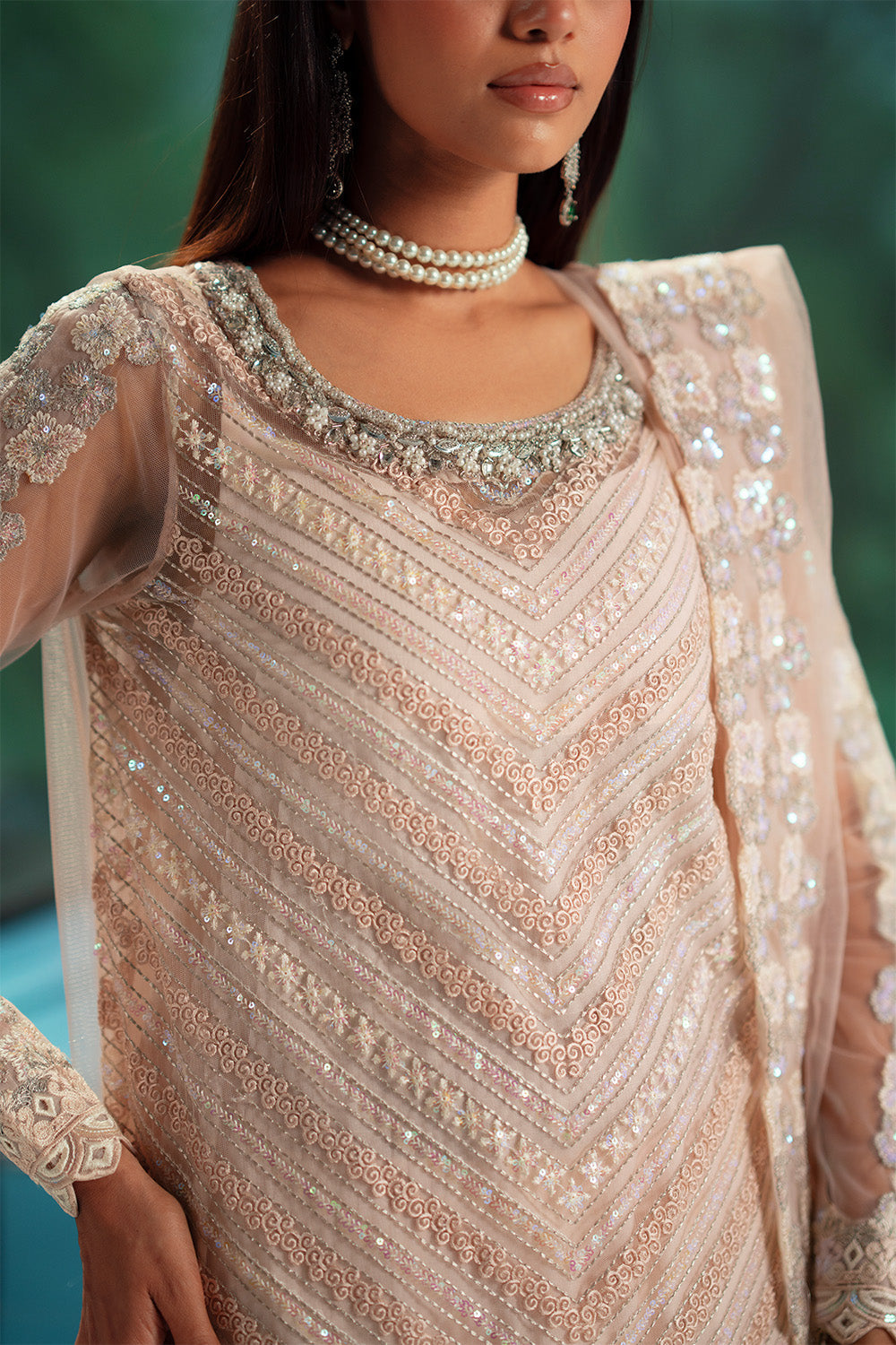 Maryum N Maria | Mushal Formals | CHARLENE - MSU5551 by Maryum N Maria - Designer Dress  - Type : Ladies Clothes - Available at Libayah - 100% Original 