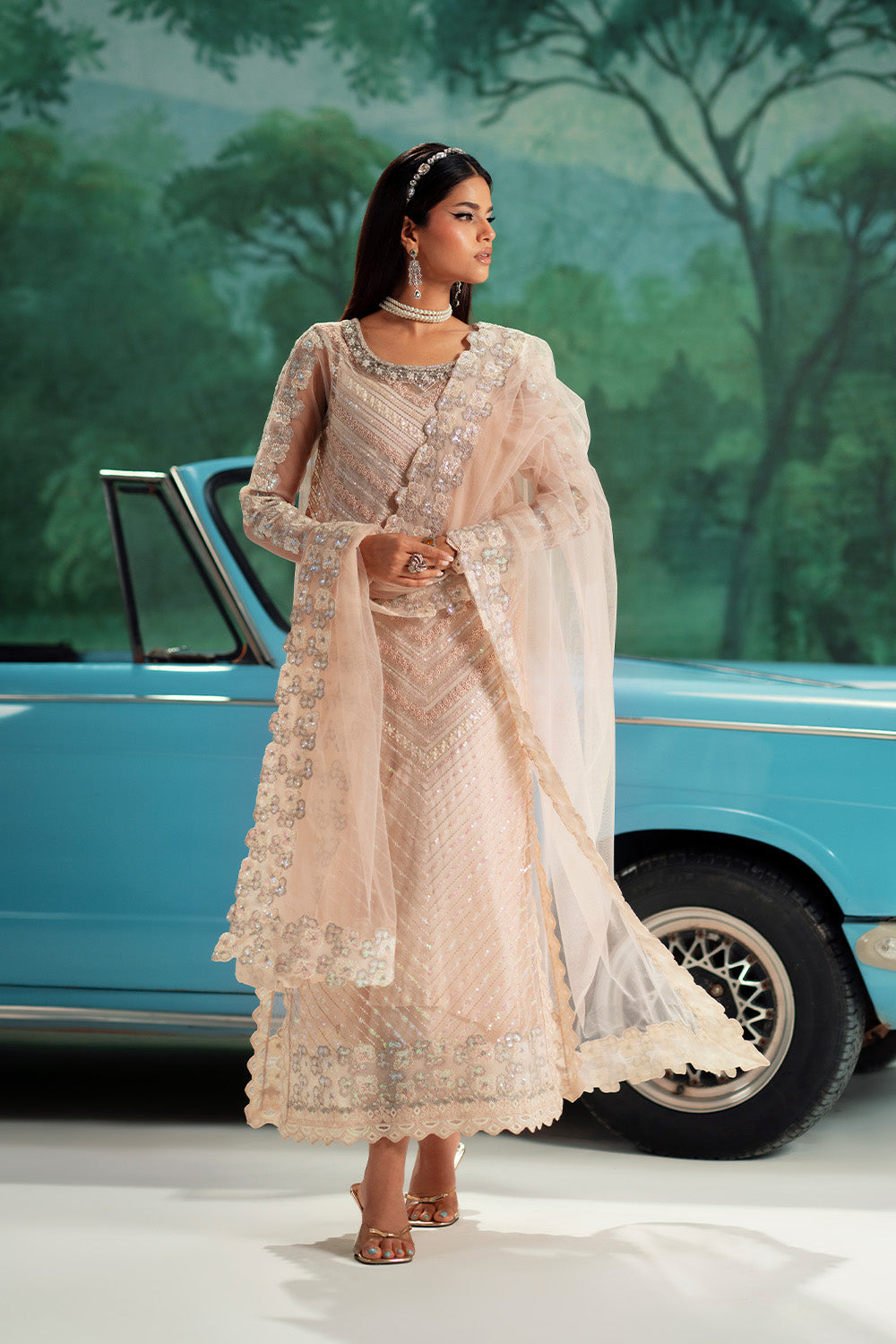 Maryum N Maria | Mushal Formals | CHARLENE - MSU5551 by Maryum N Maria - Designer Dress  - Type : Ladies Clothes - Available at Libayah - 100% Original 