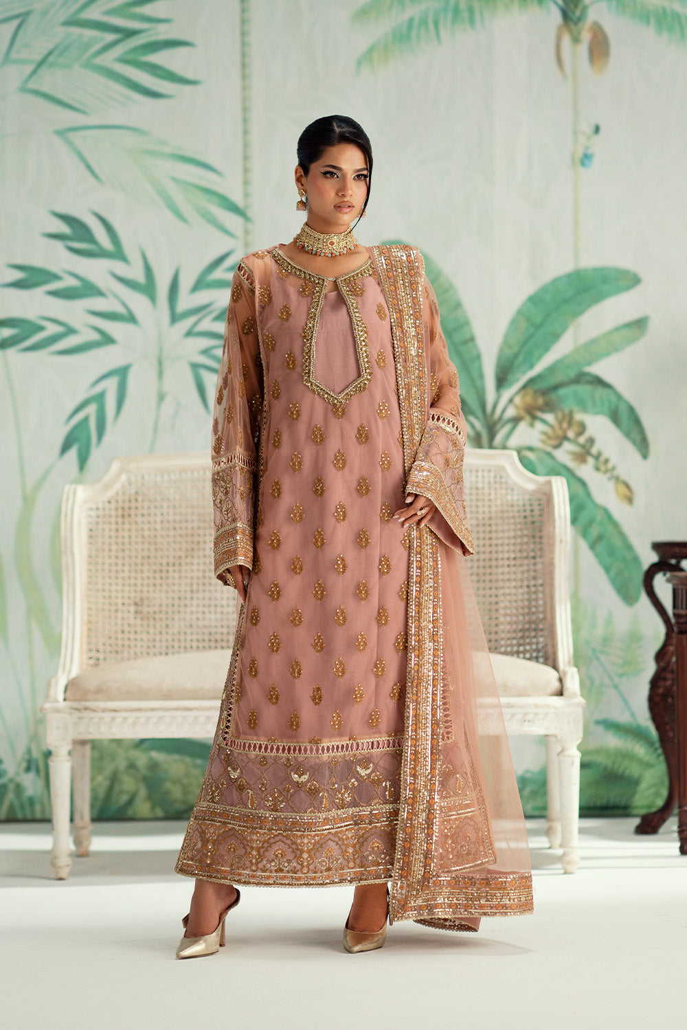 Maryum N Maria | Mushal Formals | NATHALIE - MSU5555 by Maryum N Maria - Designer Dress  - Type : Ladies Clothes - Available at Libayah - 100% Original 
