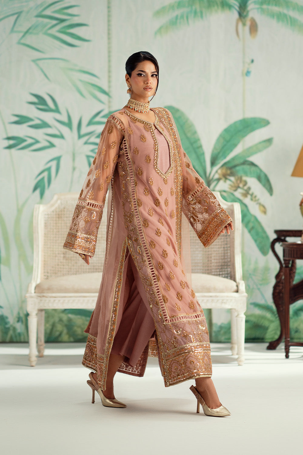 Maryum N Maria | Mushal Formals | NATHALIE - MSU5555 by Maryum N Maria - Designer Dress  - Type : Ladies Clothes - Available at Libayah - 100% Original 