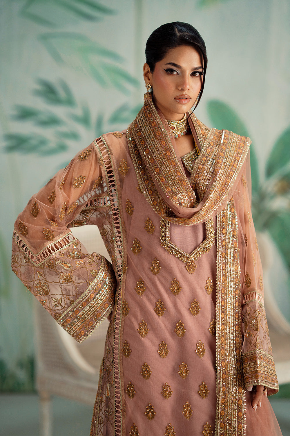 Maryum N Maria | Mushal Formals | NATHALIE - MSU5555 by Maryum N Maria - Designer Dress  - Type : Ladies Clothes - Available at Libayah - 100% Original 