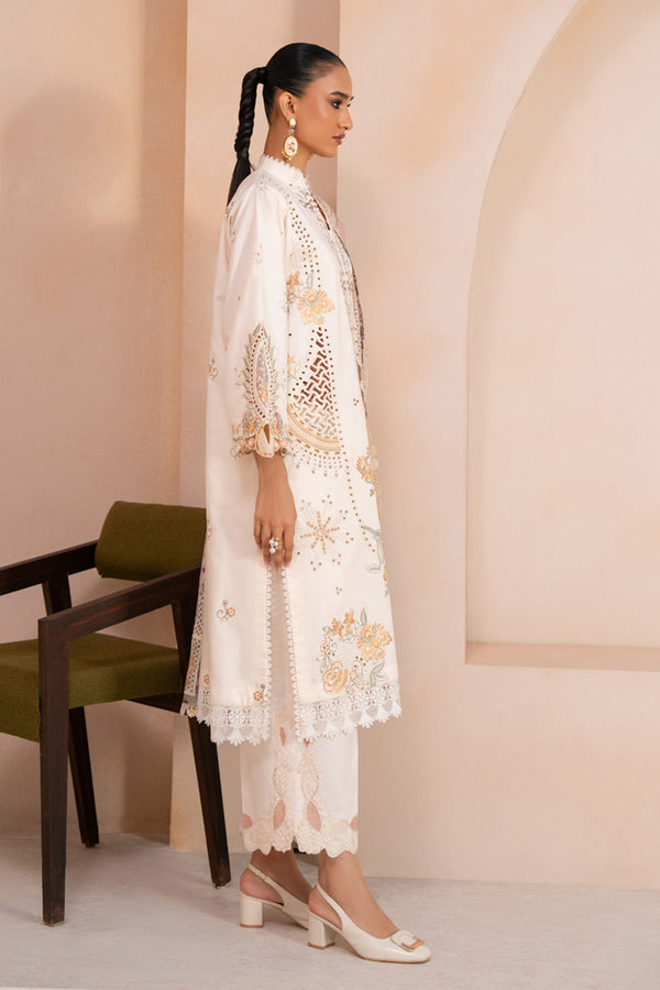 Marjjan | Amani Luxe | MSV-03 B (OFF WHITE) by Marjjan - Designer Dress - Type : Ladies Clothes - Available at Libayah - 100% Original 