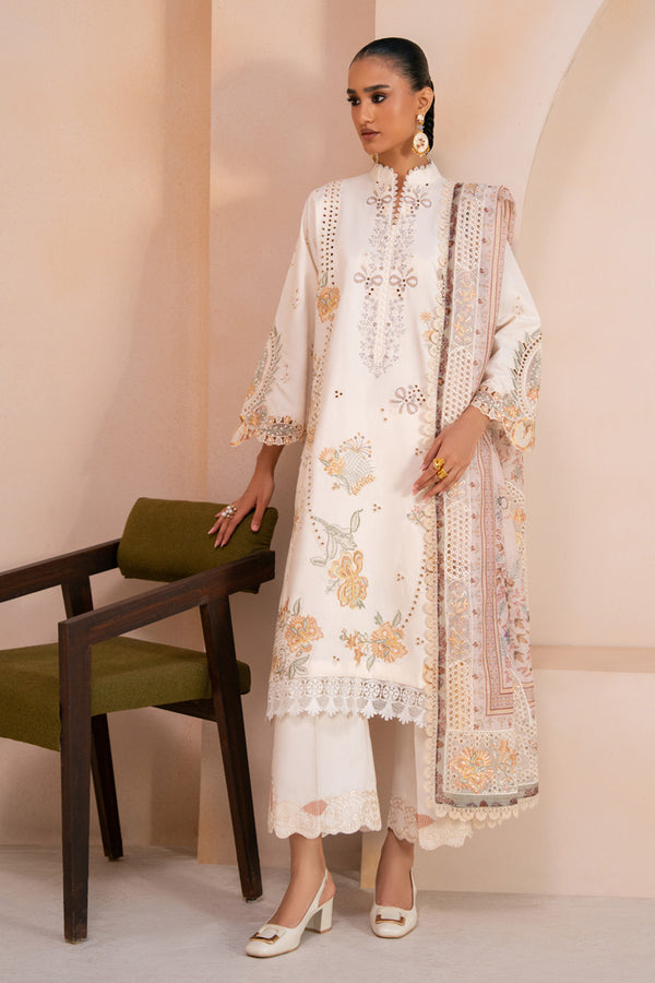 Marjjan | Amani Luxe | MSV-03 B (OFF WHITE) by Marjjan - Designer Dress - Type : Ladies Clothes - Available at Libayah - 100% Original 