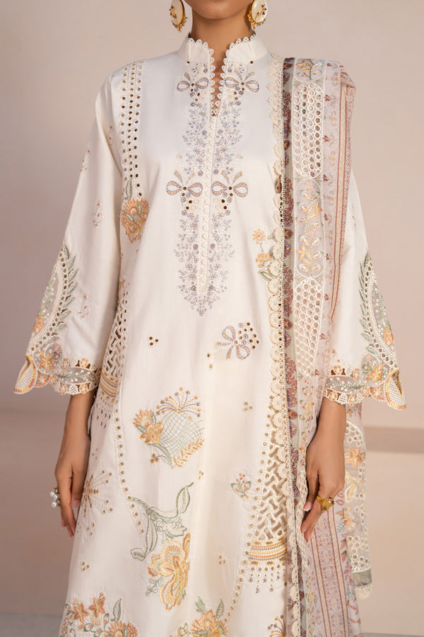 Marjjan | Amani Luxe | MSV-03 B (OFF WHITE) by Marjjan - Designer Dress - Type : Ladies Clothes - Available at Libayah - 100% Original 