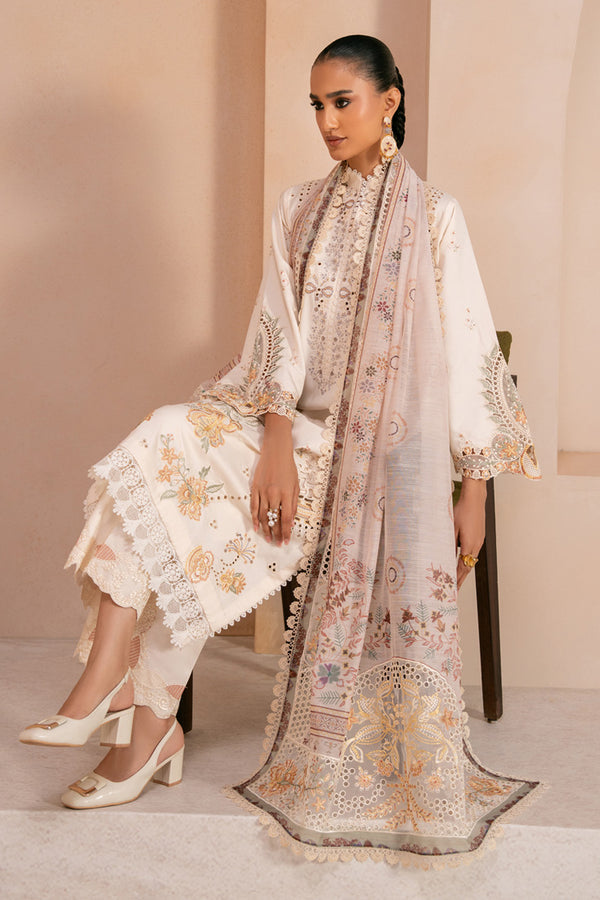 Marjjan | Amani Luxe | MSV-03 B (OFF WHITE) by Marjjan - Designer Dress - Type : Ladies Clothes - Available at Libayah - 100% Original 