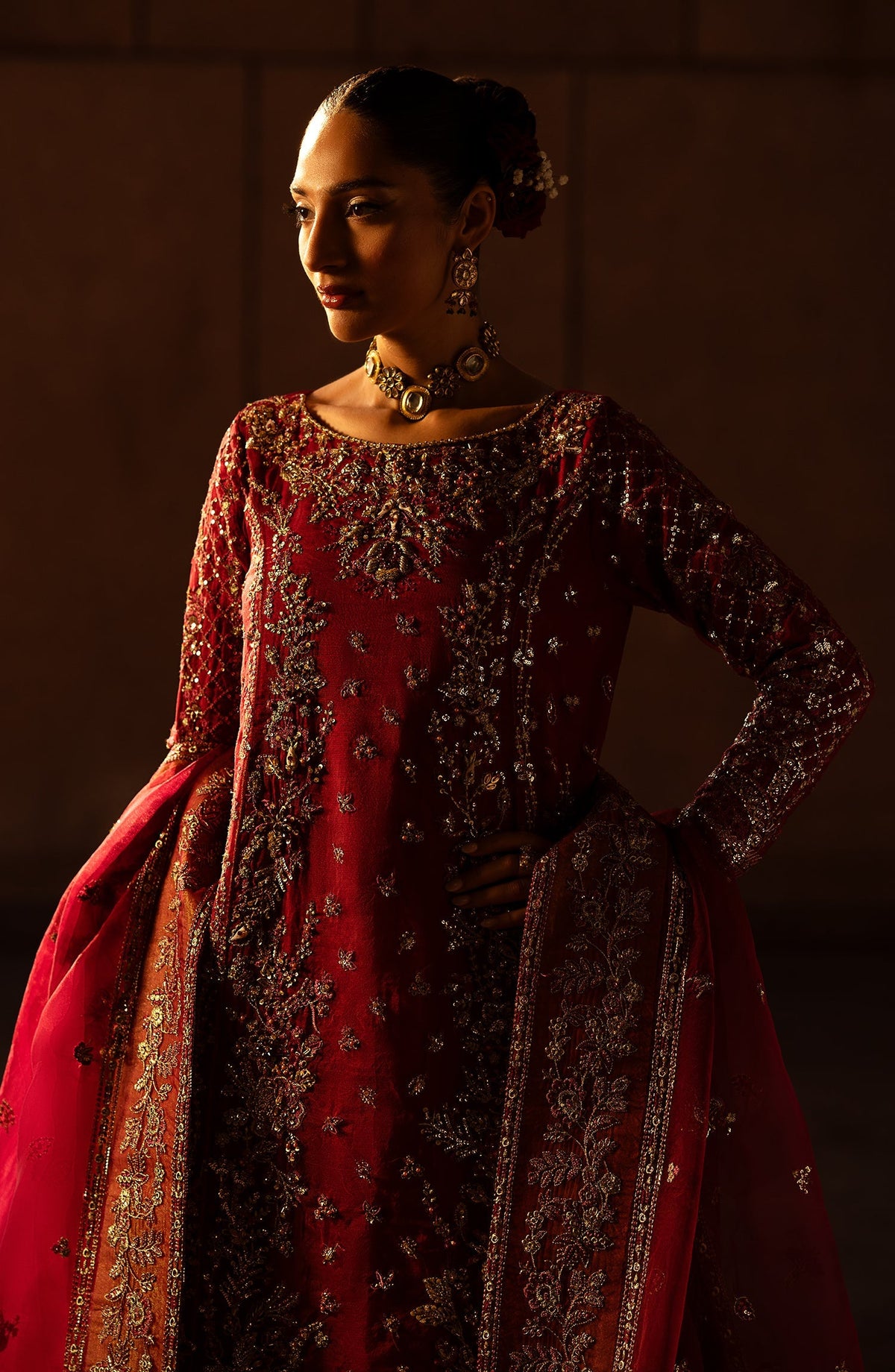 Emaan Adeel | Casabella Wedding Formals | ALIERA by Emaan Adeel - Designer Dress - Type: Ladies Clothes - Available at Libayah - 100% Original