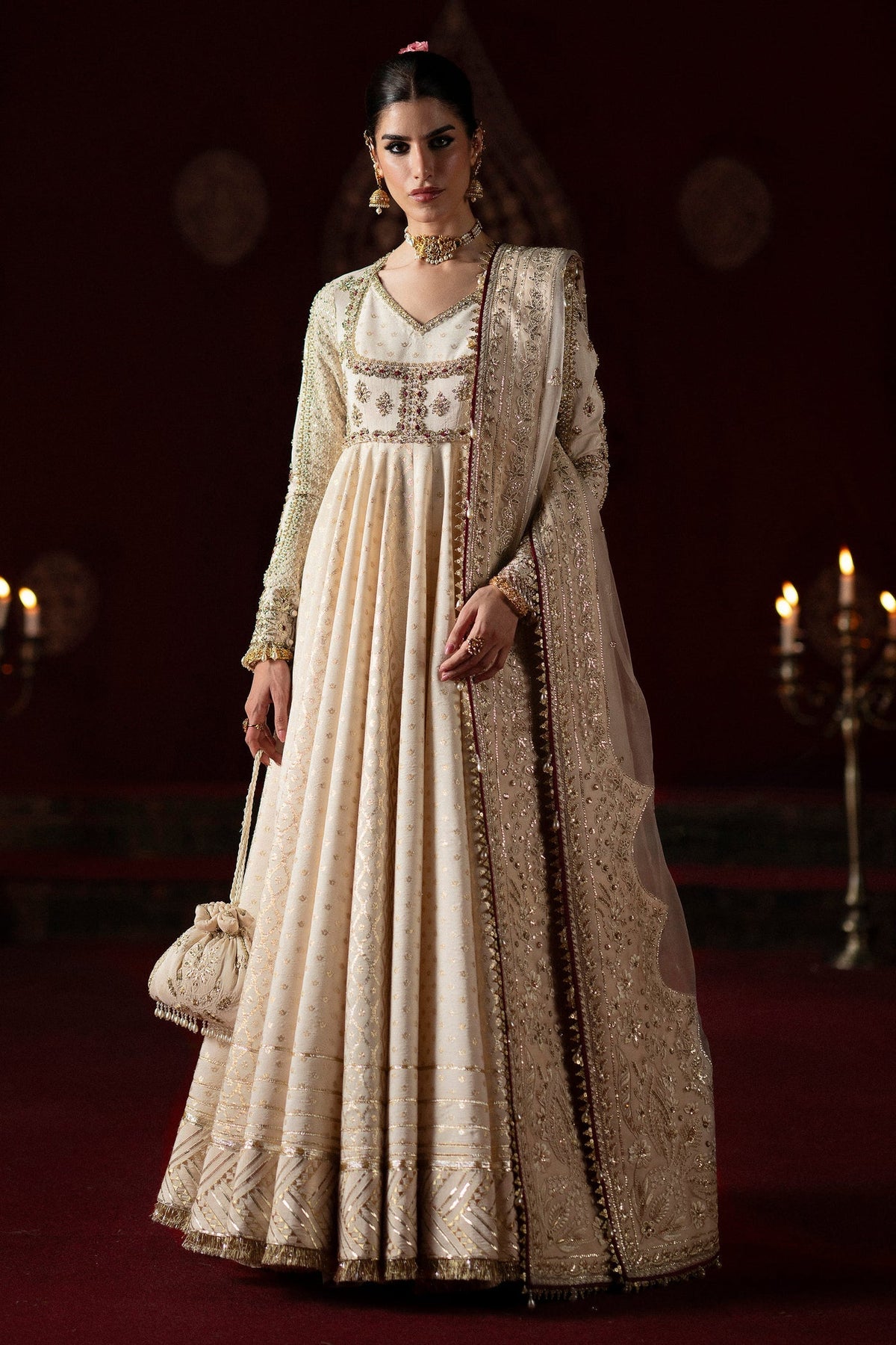 Saad Bin Shahzad | Laavni Formals | EYANA by Saad Bin Shahzad - Designer Dress  - Type : Ladies Clothes - Available at Libayah - 100% Original 