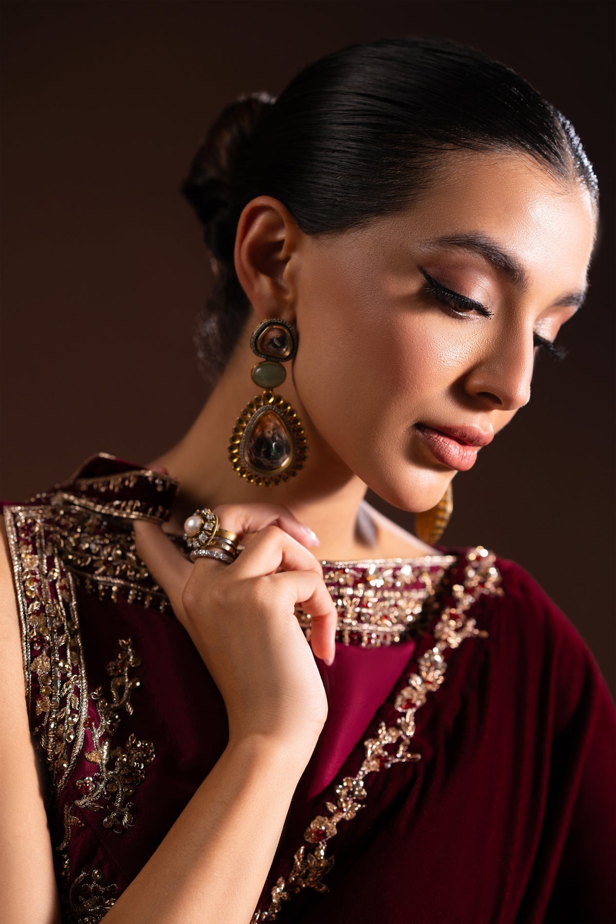 Ayesha and Usman | Celestial Night | Niya by Ayesha and Usman - Designer Dress - Type: Ladies Clothes - Available at Libayah - 100% Original