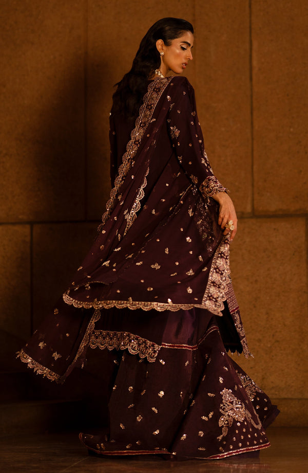 Emaan Adeel | Casabella Wedding Formals | ADIBA by Emaan Adeel - Designer Dress - Type: Ladies Clothes - Available at Libayah - 100% Original