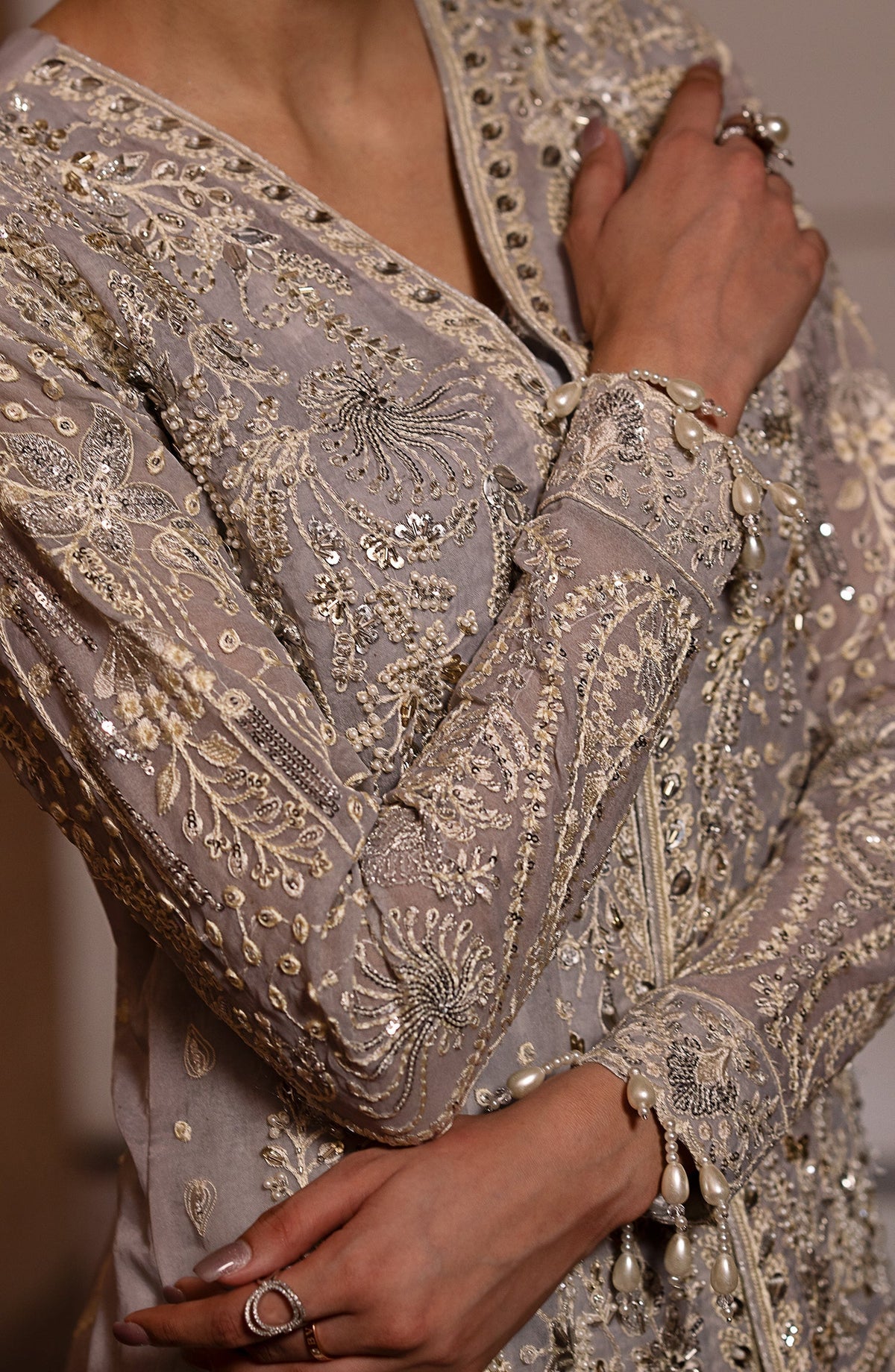 Emaan Adeel | Casabella Wedding Formals | MARINA by Emaan Adeel - Designer Dress - Type: Ladies Clothes - Available at Libayah - 100% Original