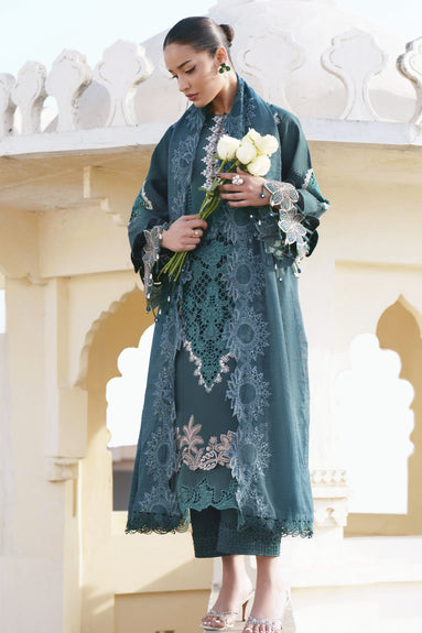 Parishay | Shangrila Lawn 26 | SLA-08 by Parishay - Designer Dress - Type : Luxury Dress - Available at Libayah - 100% Original