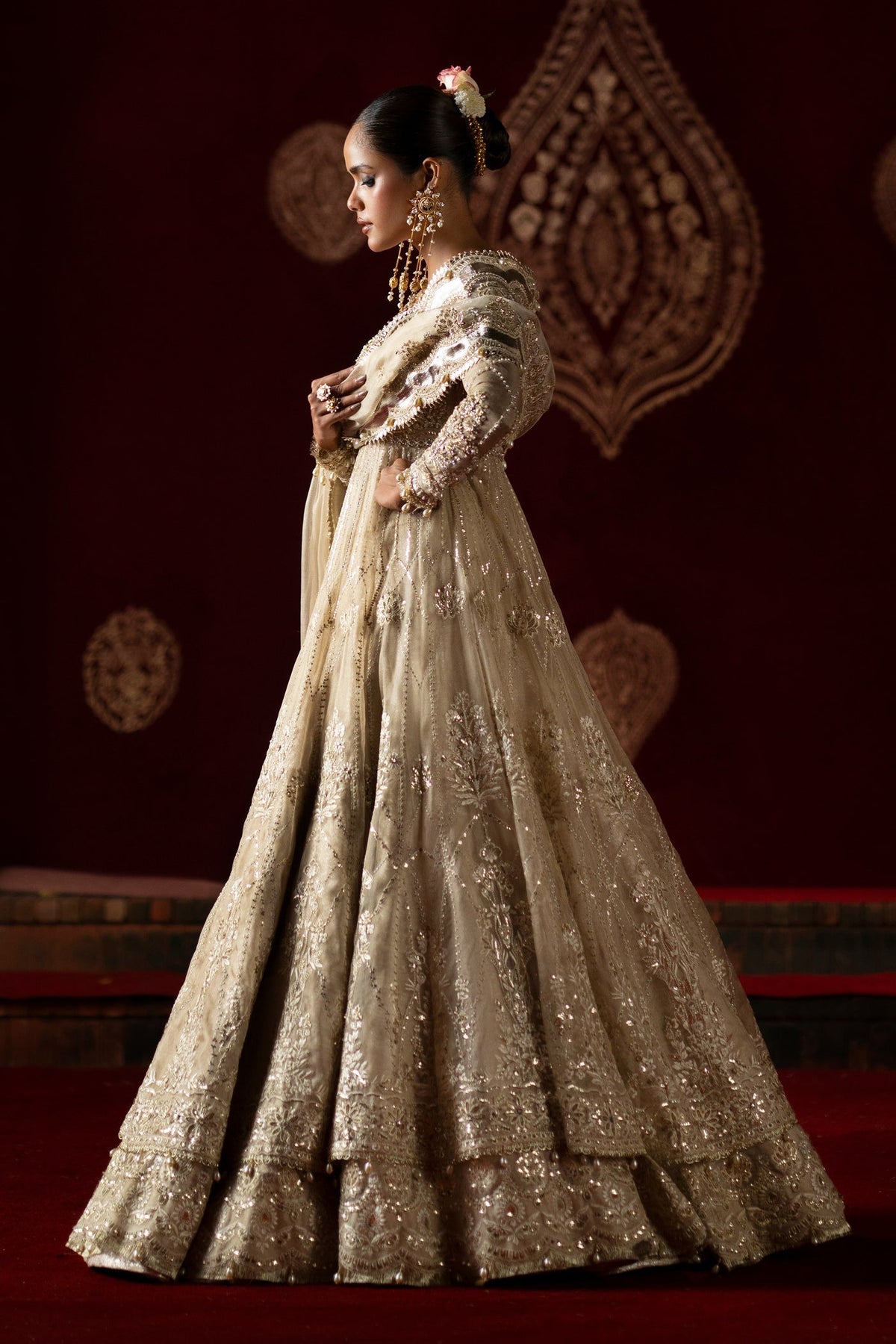 Saad Bin Shahzad | Laavni Formals | ASHFI by Saad Bin Shahzad - Designer Dress  - Type : Ladies Clothes - Available at Libayah - 100% Original 