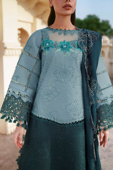 Parishay | Shangrila Lawn 26 | SLA-07 by Parishay - Designer Dress - Type : Luxury Dress - Available at Libayah - 100% Original
