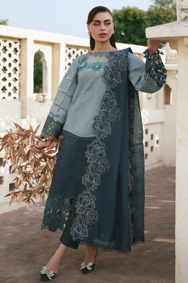 Parishay | Shangrila Lawn 26 | SLA-07 by Parishay - Designer Dress - Type : Luxury Dress - Available at Libayah - 100% Original