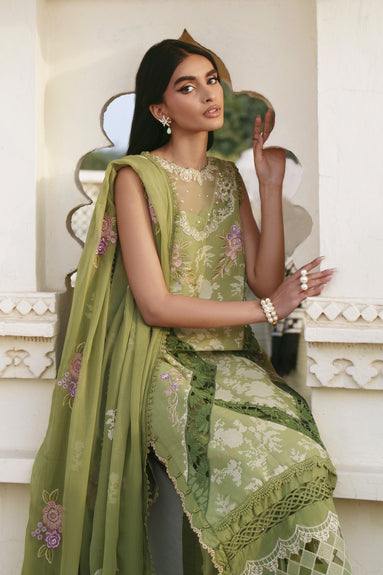 Parishay | Shangrila Lawn 26 | SLA-04 by Parishay - Designer Dress - Type : Luxury Dress - Available at Libayah - 100% Original