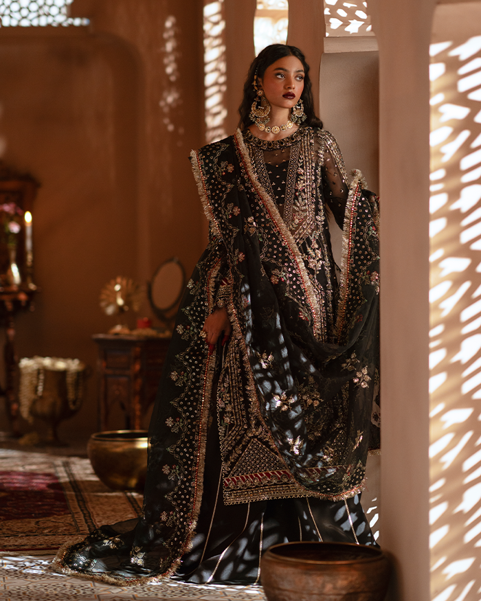 Zevk | Mughal Raniya | Chand Begum by Zevk - Designer Dress - Type: Ladies Clothes - Available at Libayah - 100% Original