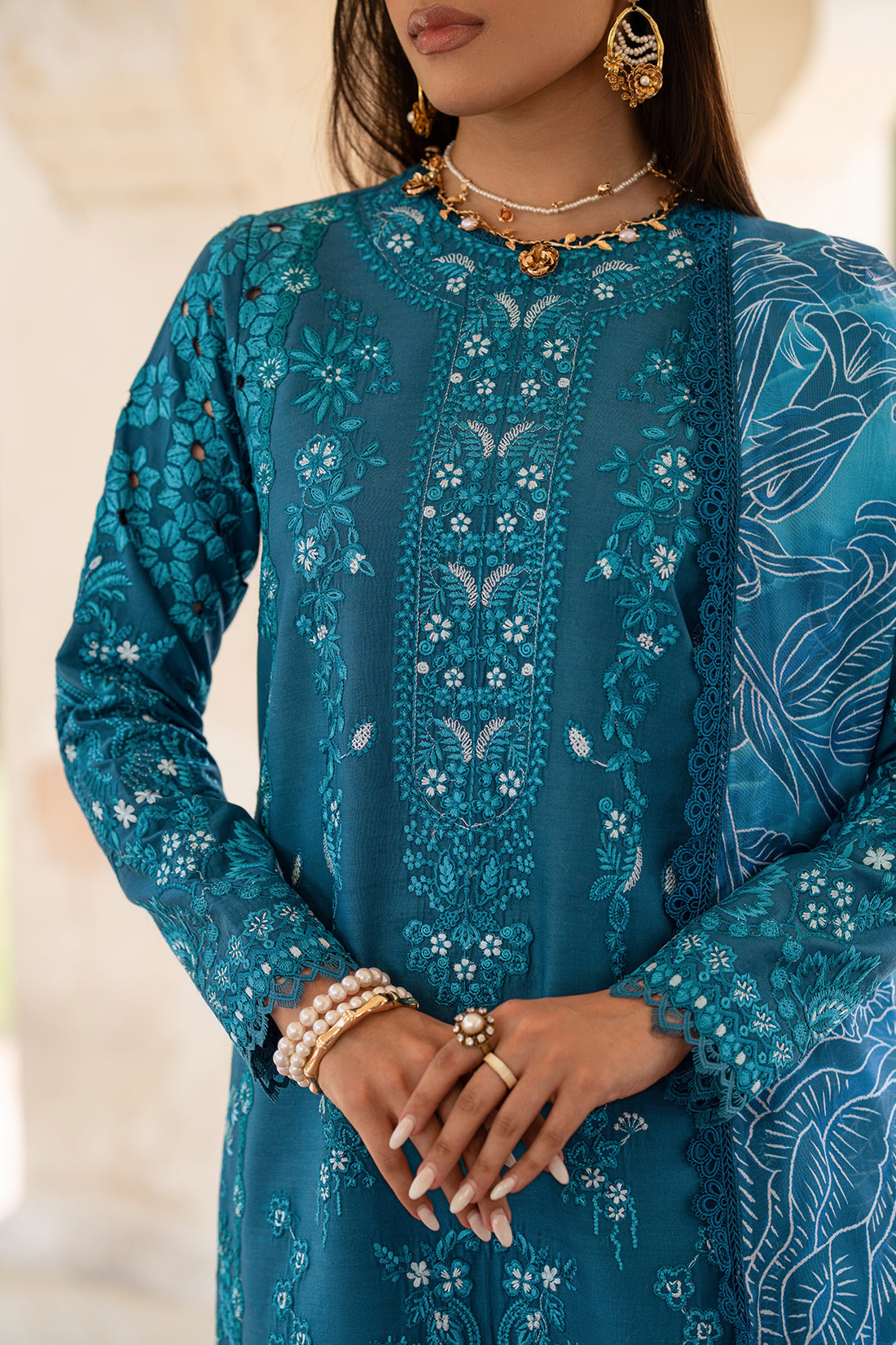 Zarposh | Celia Luxe | Sarvenia by Zarposh - Designer Dress  - Type : Ladies Clothes - Available at Libayah - 100% Original 