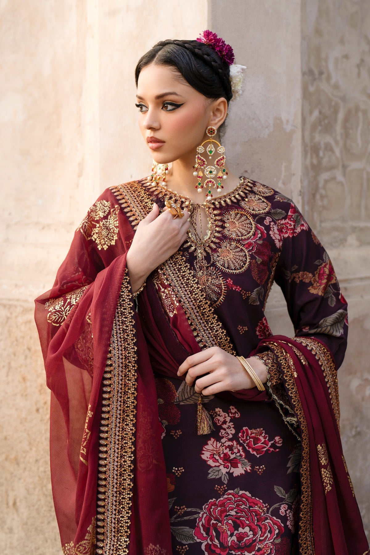 Xenia Formals | Rumi Luxe | FAREEDAN by Xenia Formals - Designer Dress - Type: Ladies Clothes - Available at Libayah - 100% Original