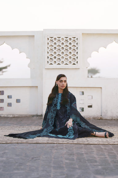 Parishay | Shangrila Lawn 26 | SLA-03 by Parishay - Designer Dress - Type : Luxury Dress - Available at Libayah - 100% Original