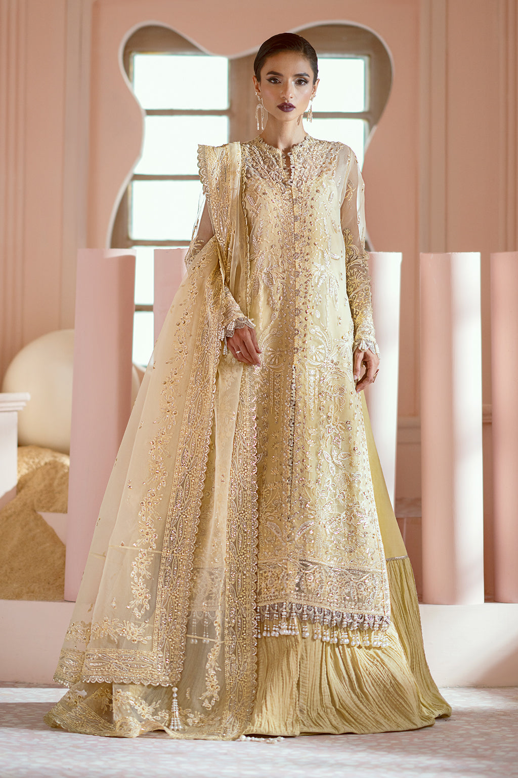 Buy Ayzel | Luminara Wedding Formals | Leia - Designer Dress - Type: Pakistani Dress - Available at Libayah
