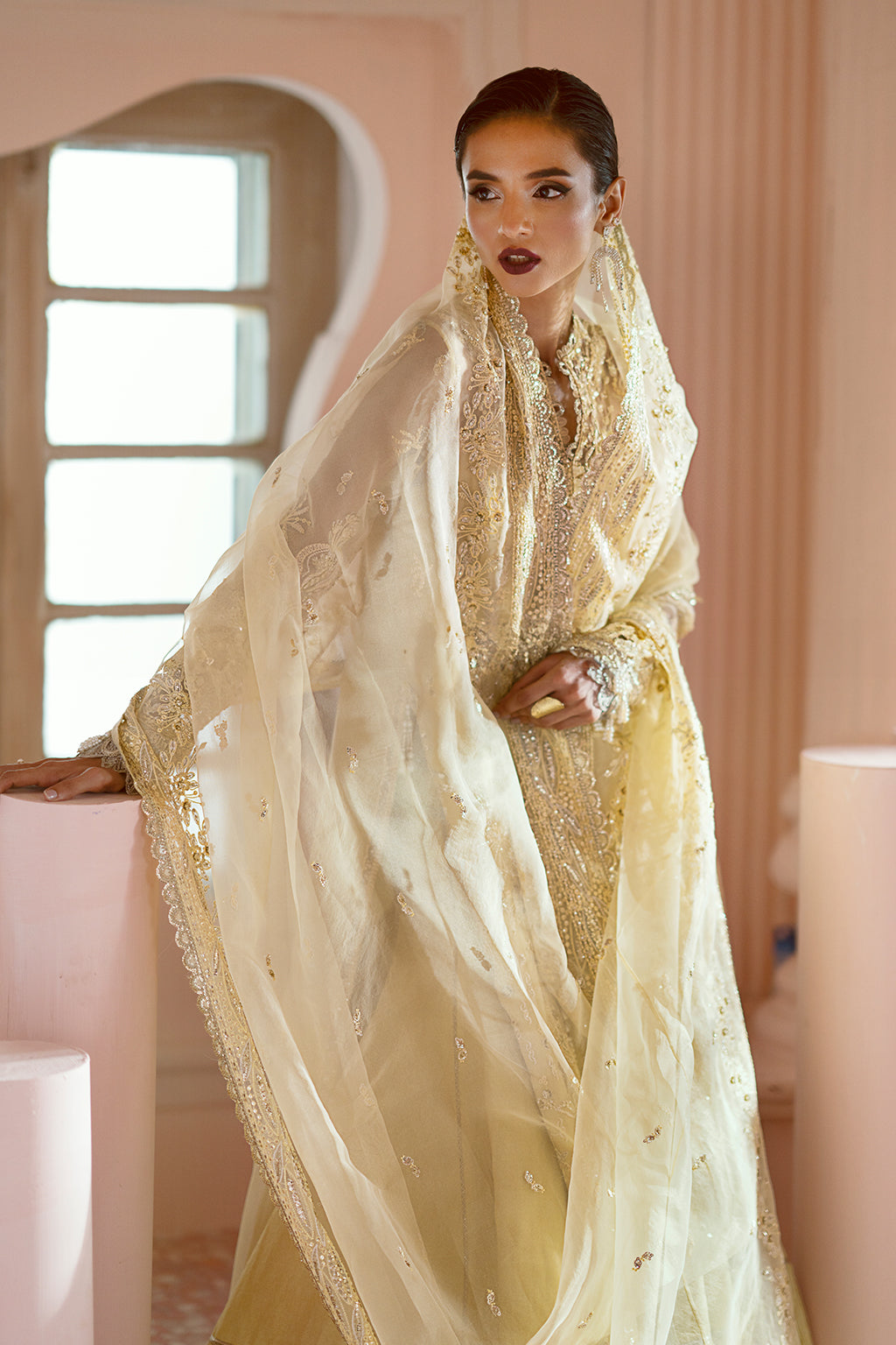 Buy Ayzel | Luminara Wedding Formals | Leia - Designer Dress - Type: Pakistani Dress - Available at Libayah