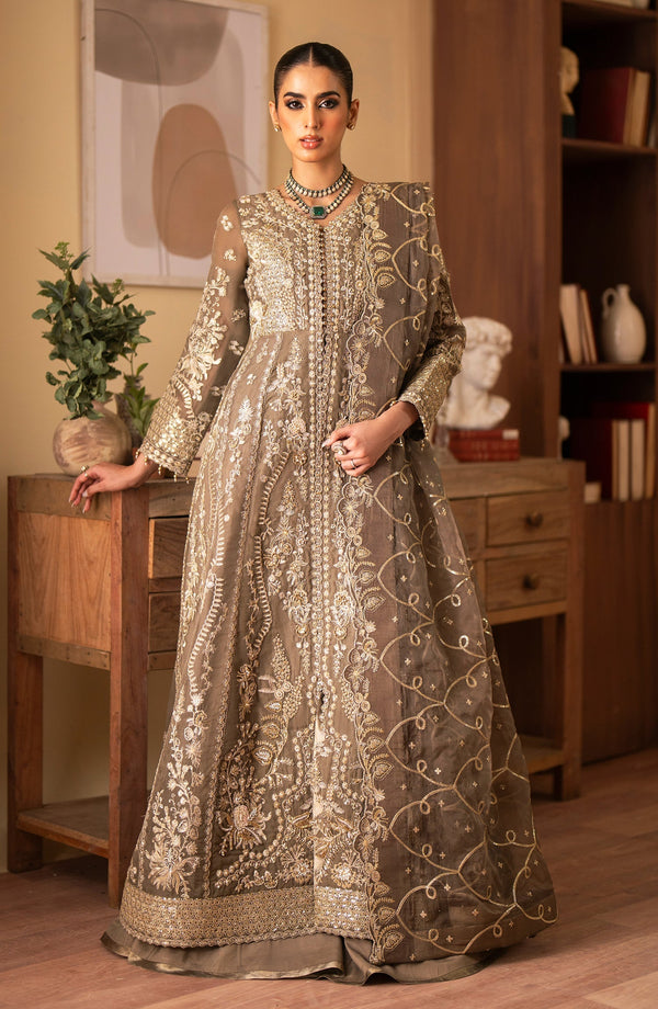 Emaan Adeel | Romansiyyah Luxury Formals 24 | Yesra by Emaan Adeel - Designer Dress - Type: Formal - Available at Libayah - 100% Original