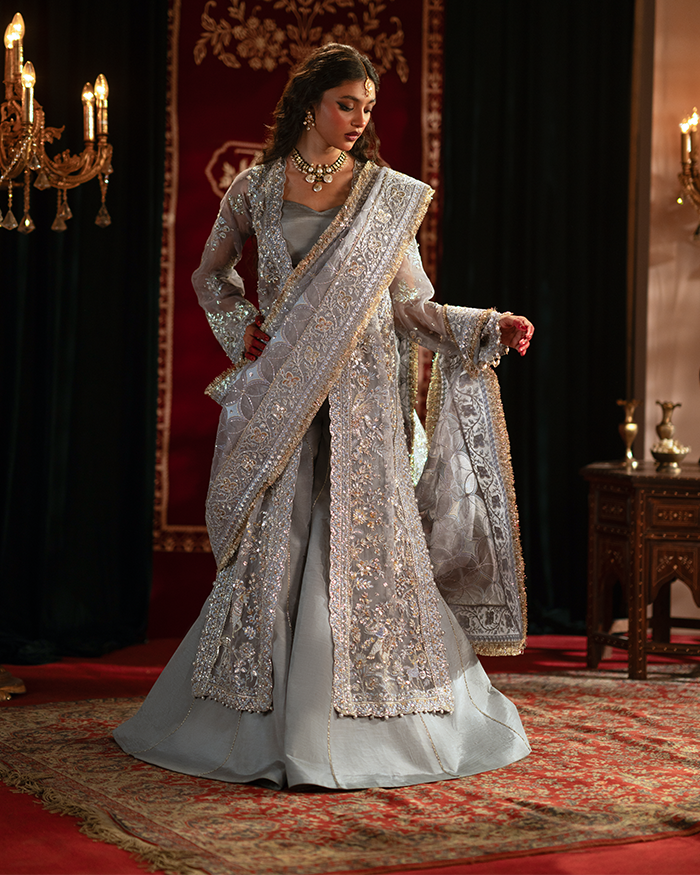 Zevk | Mughal Raniya | Mughal Rani by Zevk - Designer Dress - Type: Ladies Clothes - Available at Libayah - 100% Original